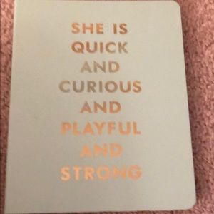 Kate Spade notebook